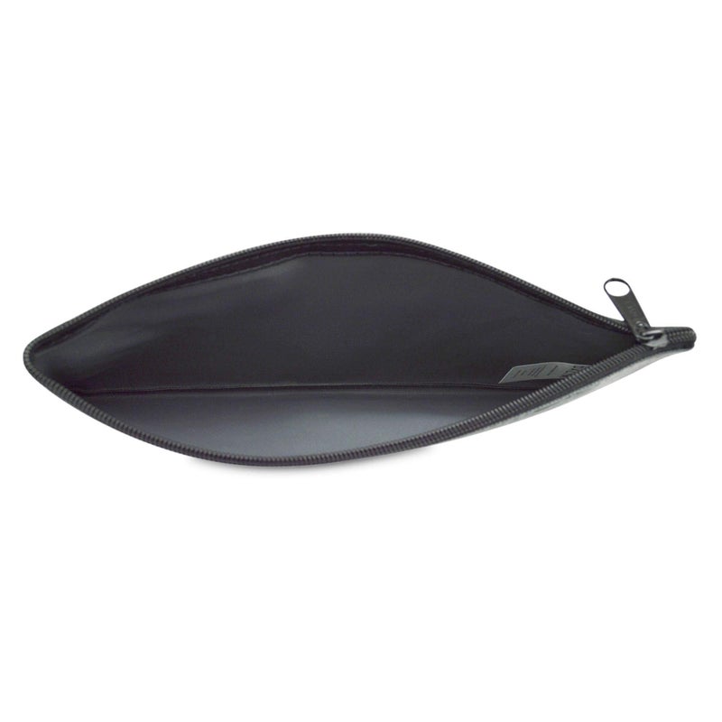 DALIX Bank Bags Money Pouch Securi Deposit Utility Zipper Coin Bag Gray 2 Pack - Image 4